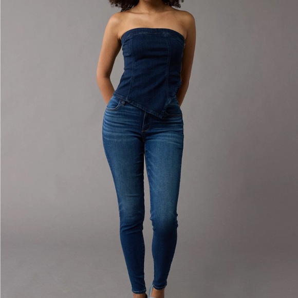 AE Next Level Curvy High-Waisted Jegging - Picture 1 of 14